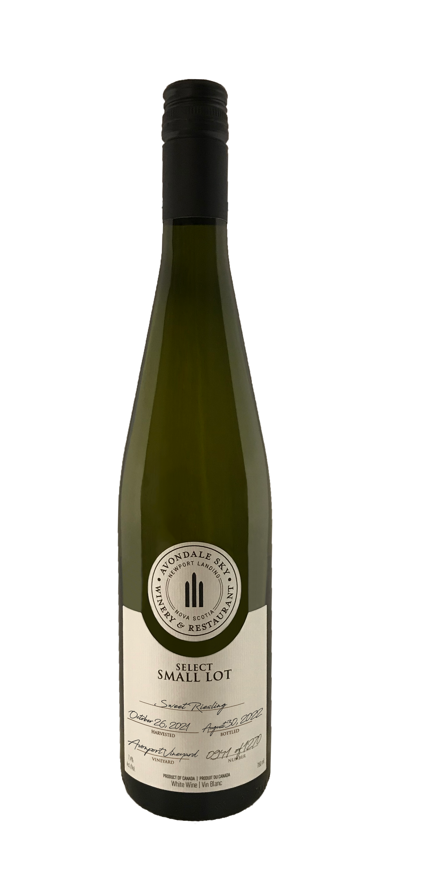 2021 Sweet Riesling - Small Lot